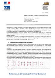 LE RAINCY (Seine-saint-Denis, 93). Église Notre-Dame de la Consolation. Classé MH sur la liste de 1966. Restauration du clocher, avis sur diagnostic | BOUICHOU, (M.)