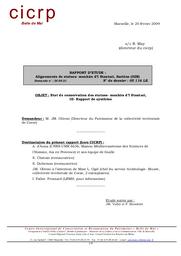 Rapport d'étude : alignements de statues-menhirs d'I Stantari, Sartène | VALLET, (J.-M.)