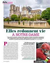 Elles redonnent vie à Notre-Dame | RIEBER, (C.)