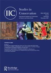 Studies in Conservation. 66.7-8, Octobre-Novembre 2021 | 