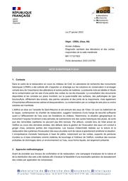 CREIL (Oise, 60). Ancien château médiéval. Diagnostic sanitaire des élévations et des voûtes maçonnées de la salle médiévale | MÉLINGE (Y.)