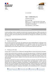 LE MANS (Sarthe, 72). Cathédrale Saint-Julien. Baies 2, 4, 7, 8, 10, vitraux des XIIIe et XIXe siècles. Préconisations du LRMH pour les traitements de nettoyage et de consolidation | LOISEL, (C.)