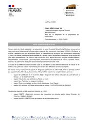 NÎMES (Gard, 30). Lycée technologique régional Dhuoda. Avis sur le diagnostic et le programme de restauration | BOUICHOU, (M.)