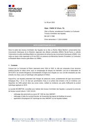 PARIS 16e (Paris, 75). Maison La Roche. Travaux d’entretien des façades | MARIE VICTOIRE, (E.)